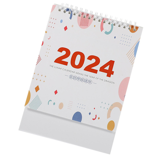 Kontor Kalender Hjemmebord Kalender Dekorativ Stående Kalender Kontor Tilbehør