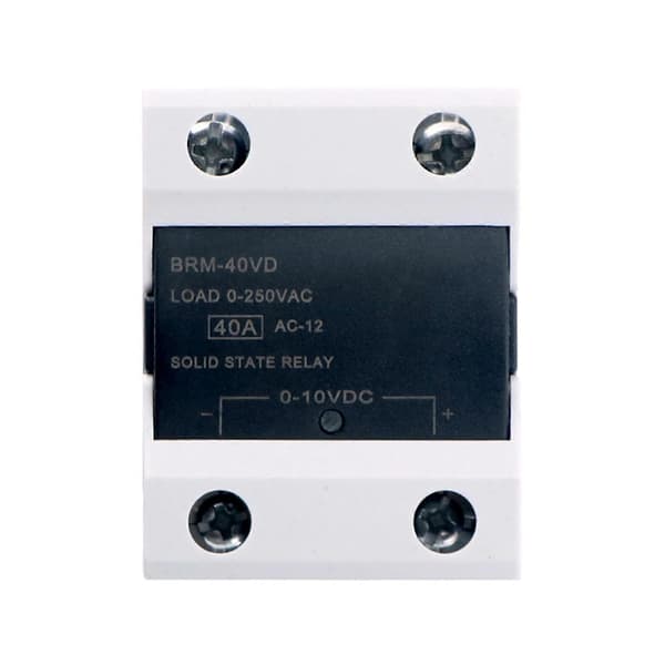 BRM-40VD 40A 0-10V DC-ingång 0-250V AC-last Solid State Relä Spänningsregulator Mengxi
