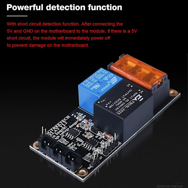 Bigtreetech Relay V1.2 Moduler Automatisk Avstängningsmoduler Efter Utskrift