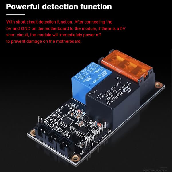 Bigtreetech Relay V1.2 Moduler Automatisk Nedlukning Moduler Efter Udskrivning