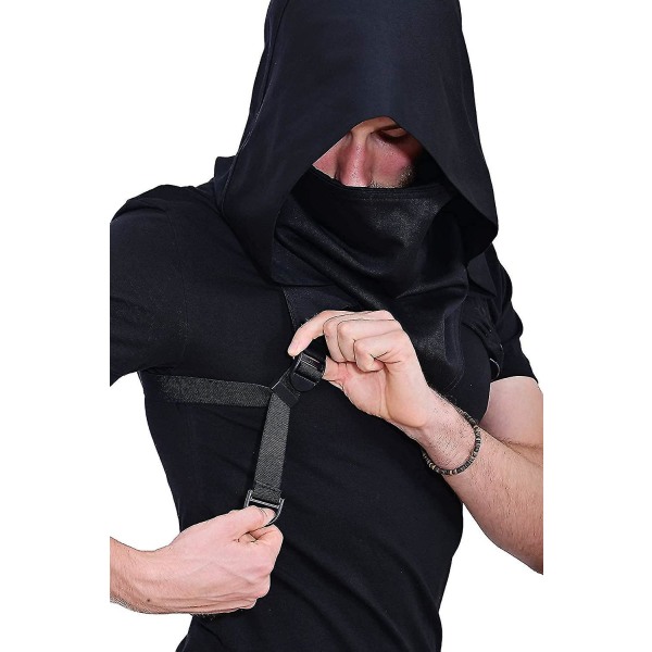 Cyberpunk Rogue Huva, Assassin Kostym Huva Vinter Unisex Kapuschong