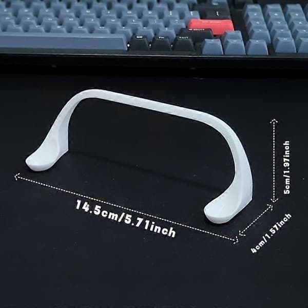 3D-printet kontrollerstativ - PLA, 14,5 cm, spilltilbehør Black 1pcs