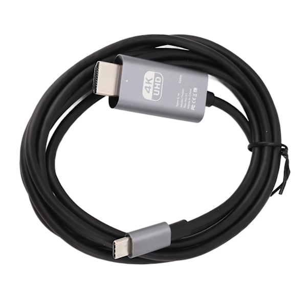USB-C - HD Multimedia Interface -kaapeli 4K 30Hz UHD Plug and Play -sovitin