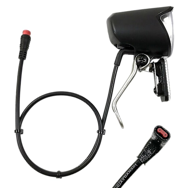 1 stk Elektrisk Sykkel 6-60v Universal Led Forlykt E-sykkel Frontlys Spotlight