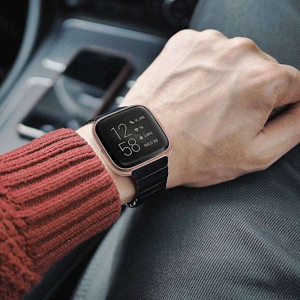 Dhrs 3 kpl näytönsuojaa yhteensopiva Fitbit Versa 2 kotelon kanssa, erittäin ohut ja pehmeä TPU