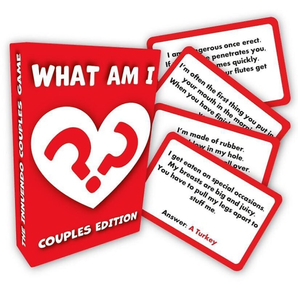Frække gaver til par, soveværelseskommandoer Sjovt kortspil for voksne