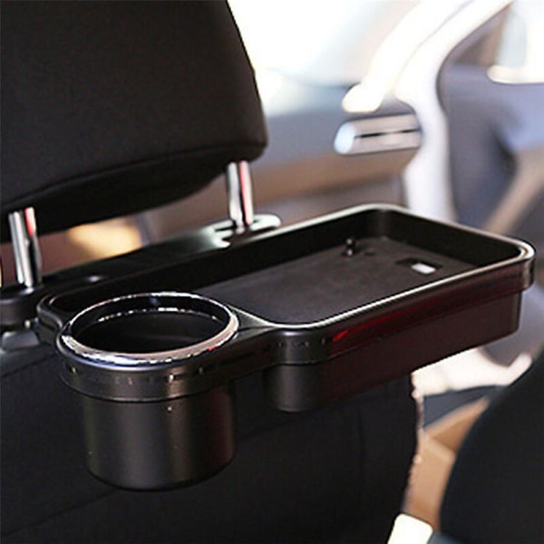 Ny varm sammenleggbar bilfestebord Matkoppbrettholder for baksete, multifunksjonell og enkel å bruke