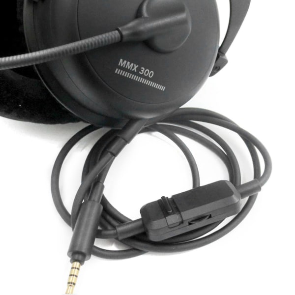 Stereo hörlursuttag Kabel för Beyerdynamic Mmx300 Headset Ersättningslinje