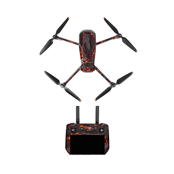 For 3 Rc Pro Dekal Skin Vinyl Wrap Film Fjernbetjening Kropsbeskyttende Sticker Coat, Blå A