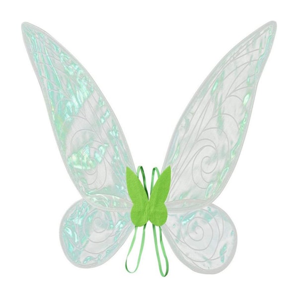 Nytt produkt Fairy Wings for barn, leketøy for jenter med sommerfuglrekvisitter, fevinger, juleshow for jenter