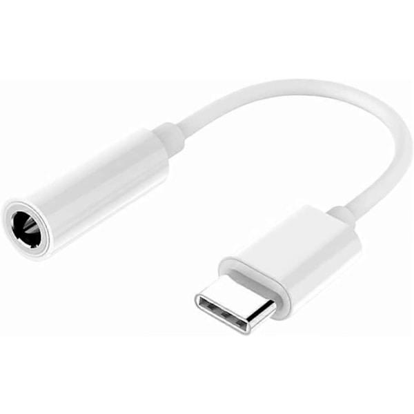 Kuulokeliitäntäadapteri - USB Type C - 3,5 mm:n liitäntään - AUX-ääniliitin - Huawei P20, P20 Pro, P30, P30 Pro, Xiaomi 6/8, Mix 2/3, OnePlus6T jne.