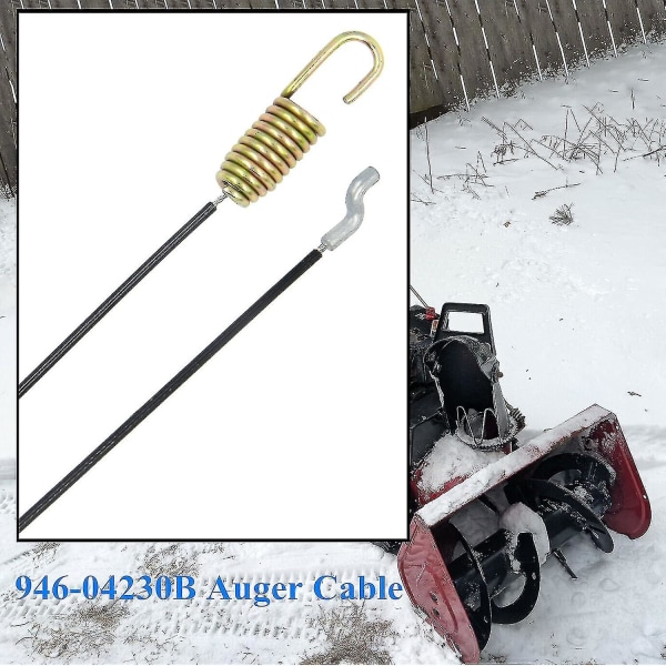 946-04230b Auger Clutch Kabel For Mtd Troy-bilt Yard Machines Yard Man snøfresere 746-04230-yuyu