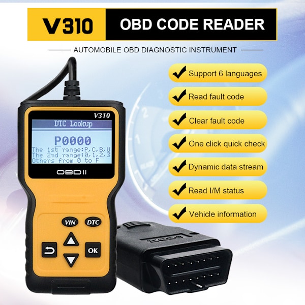 Auton vikakoodin luku kortti auton vikadiagnostiikkalaitteet auton diagnostiikkatyökalu elm327 obd2 moottorin diagnostiikka