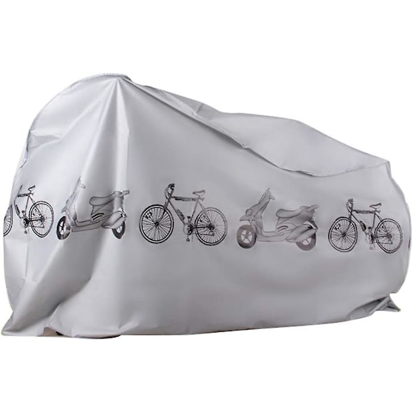 Bike Cover, Bicycle Cover for Outdoor Storage, Waterproof Dustproof, Rain, UV Protection