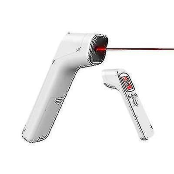 Berøringsfri elektronisk temperaturmålingspistol Håndholdt infrarød temperaturmåling pandetemperaturpistol
