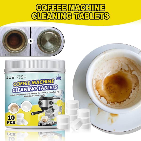 Te-rens til fjernelse af te- og kaffepletter samt kalkfjerner