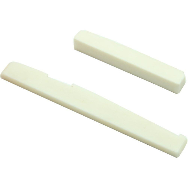 1 sett Elfenbensbenbro Saddles og Nut for 6-strengers akustisk gitar