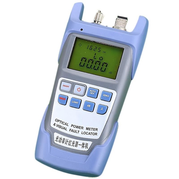 -9 1mw Power FTTH Fiberoptisk Optisk Effekt Måler Kabel Tester