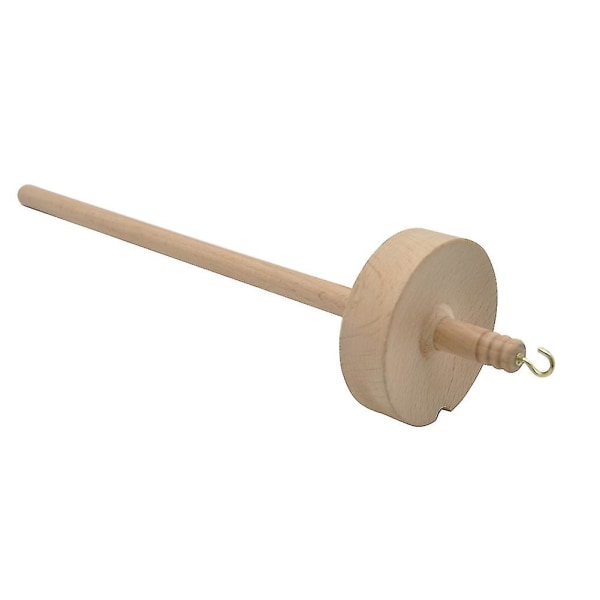 Drop Spindle Topp med Värl - Handgjord Träfågel för Garn Spinning - Perfekt Present för Nybörjare
