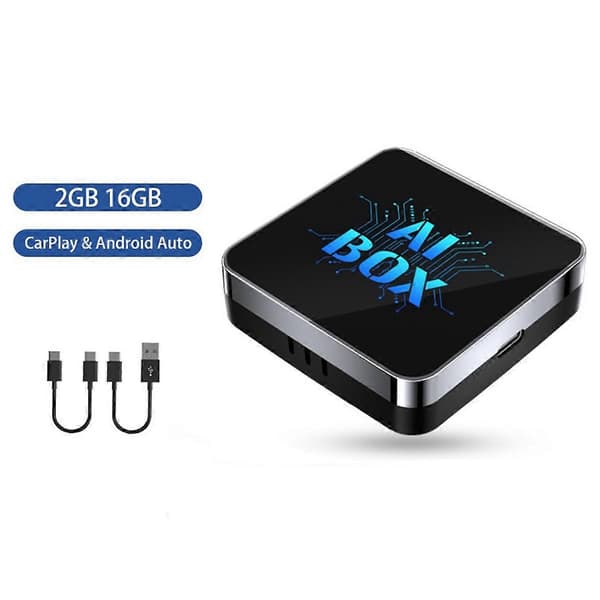 CarPlay AI Box Android 13 5Ghz WiFi Bluetooth Android Auto langaton CarPlay-sovitin