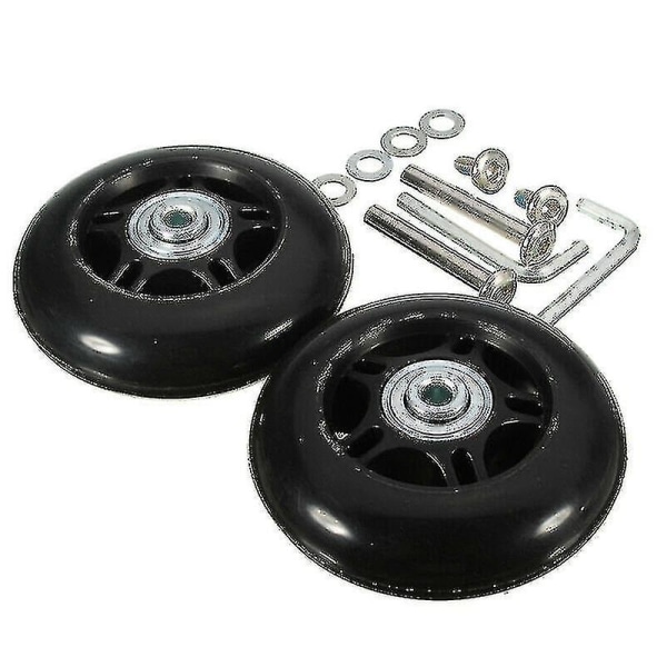 Stille Trolleytaske Kuffert Universal Hjul Gummi Løber Kuffert Leje Reparationskit -45mm*18mm-be