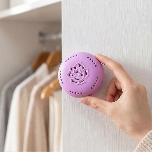 Dufttabletbeholder Opfrisker Små Rum Effektiv Luftdiffusion Kompakt Smart Design C 2pcs