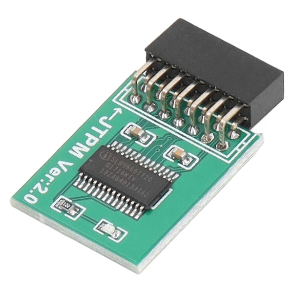 for MSI TPM 2.0 Modul TPM-kort kompatibel med MSI TPM2.0 Modul, kompatibel med TPM Modul TPM Sikkerhetsmodul TPM Modul