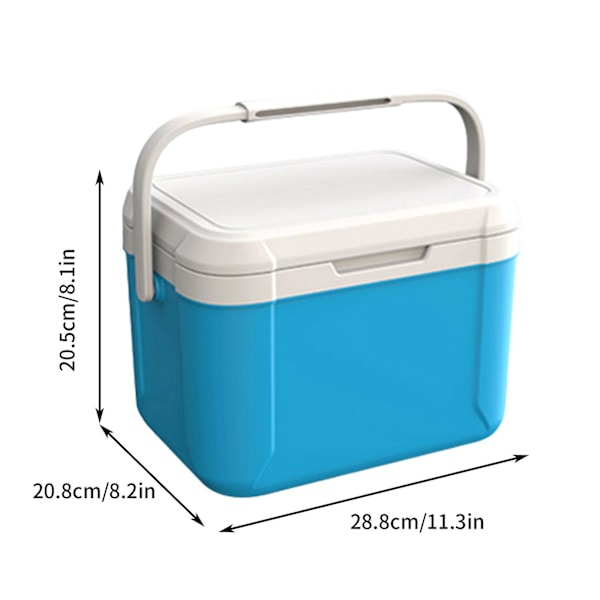 Kylbox 5L Isolerad Box Bil Bärbar Kommersiell Kylskåp Utomhus Camping Grill Is Hink Stall Picknick Is Bevarande