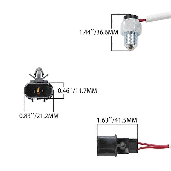8604A003 Bremslygtekontakt Stop Baglygte Baklygtekontakt til L200 Triton Triton Kb4T Kb8T Kb9T