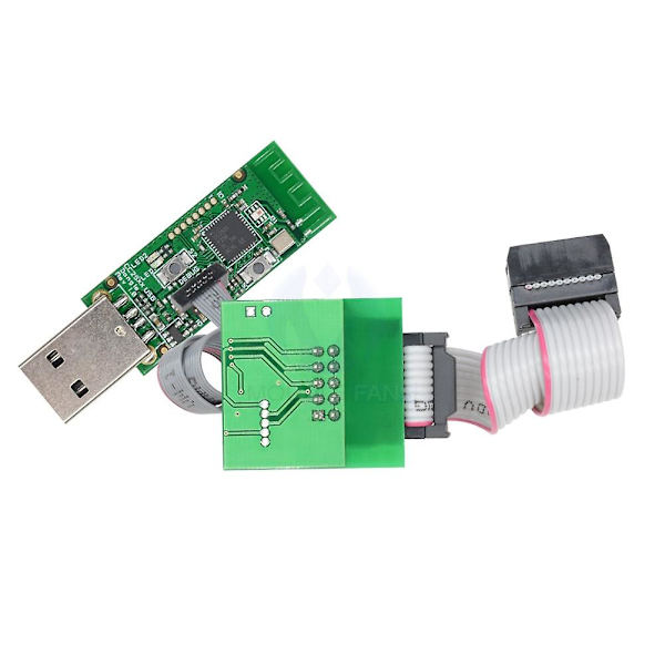 CC2531 Zigbee Emulator CC-Debugger USB Programmer CC2531 CC2540 Sniffer Bluetooth-modul med Connector Downloader-kabel