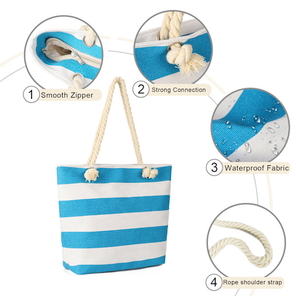 Strandtasker - Picnictasker, Afslappet Skuldertasker
