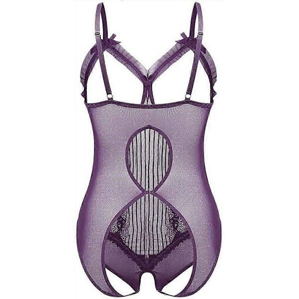 Dameundertøy sexy supertynt transparent blonde-BH-sett elegant stilig design