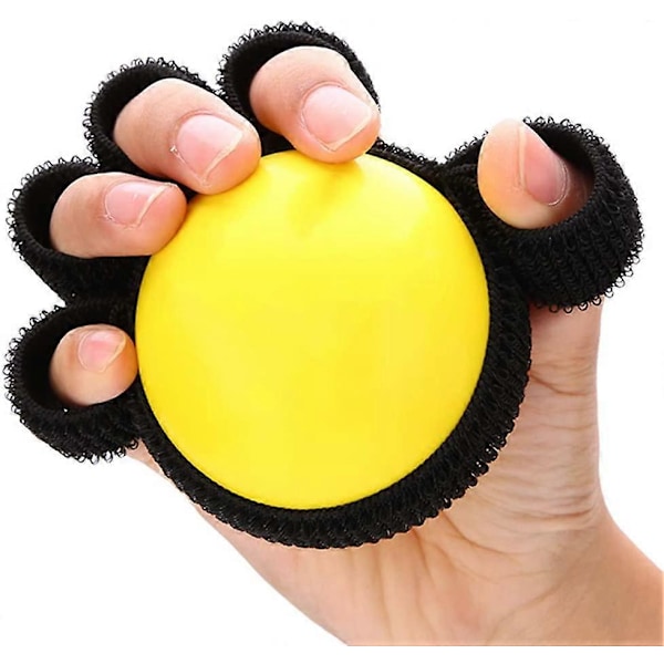 Qkiss Grip Ball, Styrketræningsbold Manuel Styrketræningsudstyr Styrke Arm Og Underarm Styrkeforstærker Elastisk Fingerhylster Grip Styrkebold Anti-spastisk