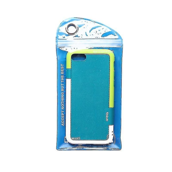 5 st mode vattentät väska case cover simstrand påse för iphone mobiltelefon slumpmässig färg