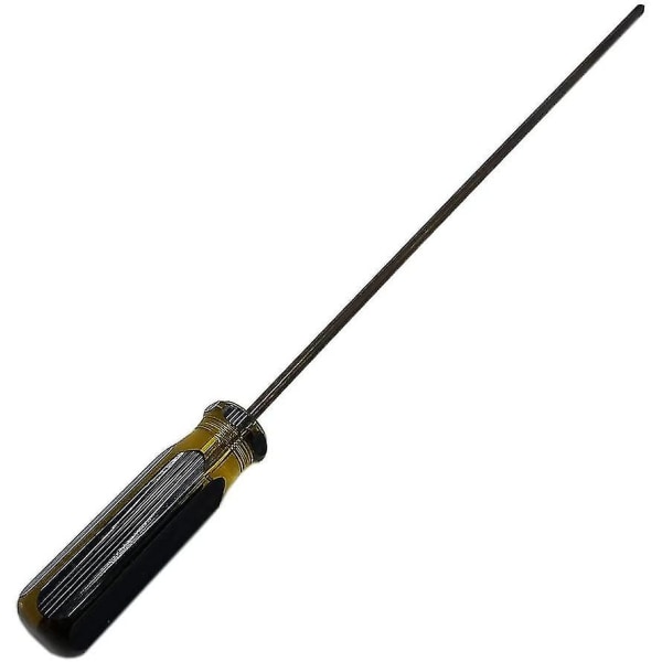 Ekstra lang 300mm Phillips-skrutrekker med flat blad, spalte- og Phillips-skrutrekker, 2 pakker, magnetisk symaskin-skrutrekker, bilreparasjon, DIY-håndverktøy