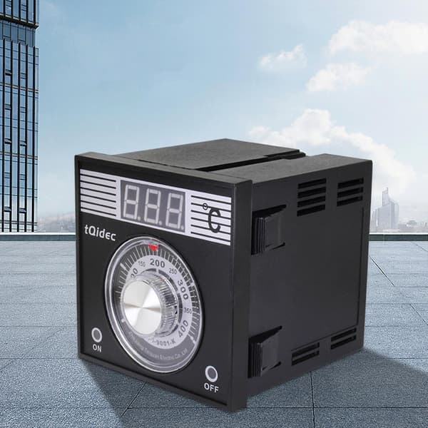 PID Temperaturregulator Mätare Indikator Digital Programmerbar Termostat