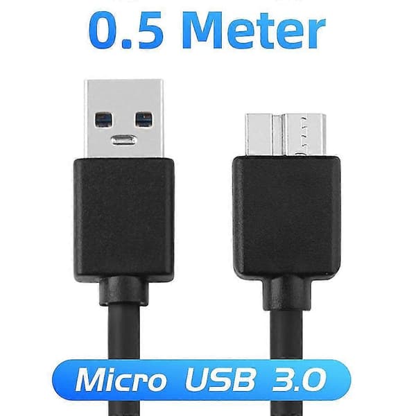 2025 FONKEN USB 3.0 Micro B Datakabel Hann A Til Micro B USB-kabel 5 Gbps Harddisk Kabler For Samsung Note3 Kamera