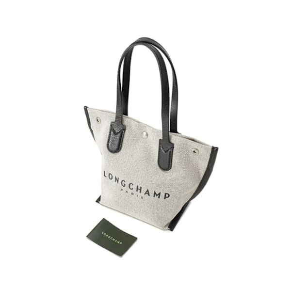 Longchamp canvas mini handväska axelremsväska enkel pendlarmode damväska