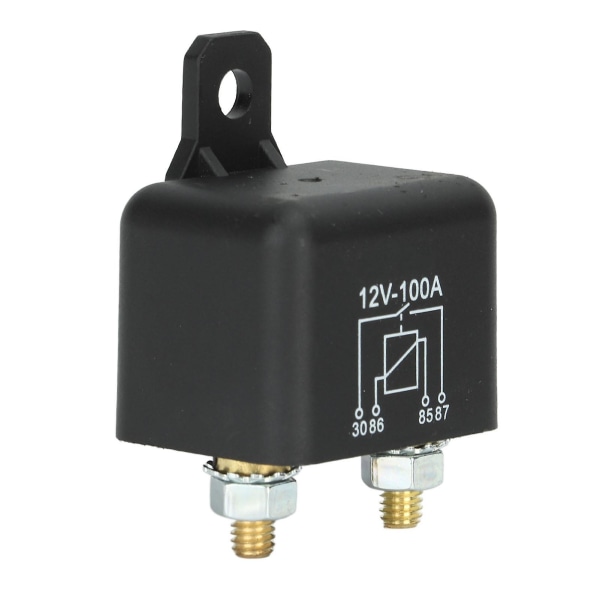 Starter Relæ Solenoid 4 Pins 12v 100a Til Plæneklipper Have Traktor Golfvogn