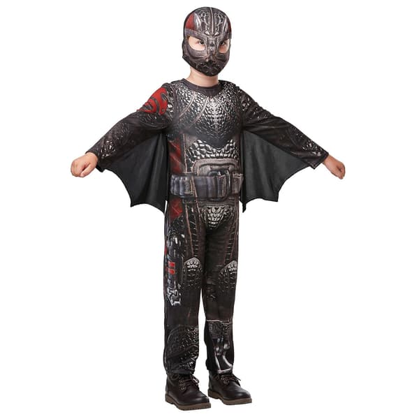 How To Train Your Dragon Gutter Deluxe Hiccup Battlesuit Kostyme for Gutter