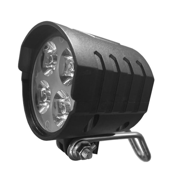 36V-60V E-cykelstrålkastare EScooter LED-frontlampa Elcykel Cykel Motorcykel Vattentät Horn S