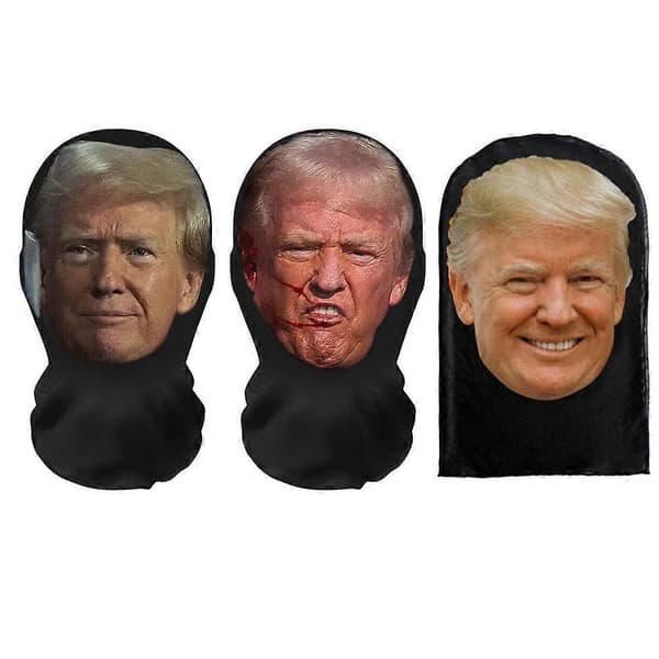 Heldekkende President Elastisk-Maske 3D-printet Donald Hodeplagg 2025 H7G4 1 One size