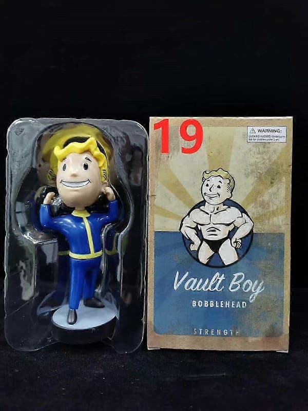 2025 Fallout Vault Boy Bobble Head PVC Action Figur Samlarobjekt Modell Leksak
