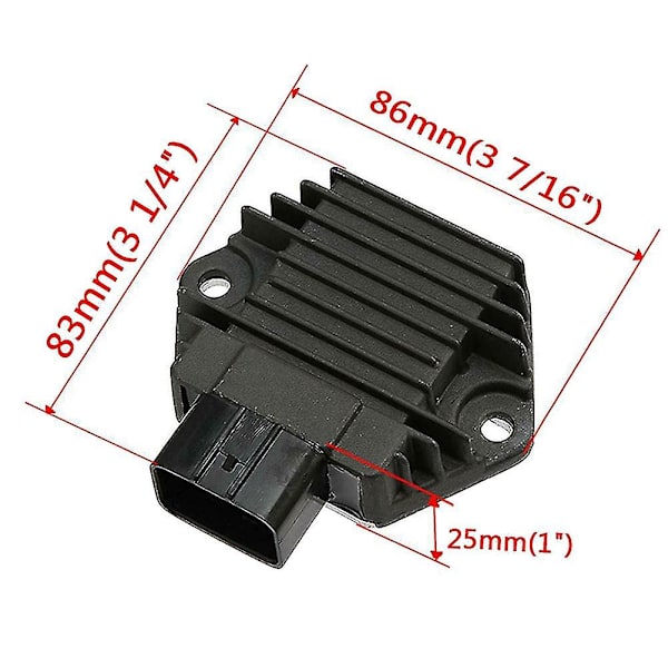 Spenningsregulator og likeretter for TRX450S/ES Foreman 1998-2001 / TRX350 2000-2006 / VT750 2004-2009
