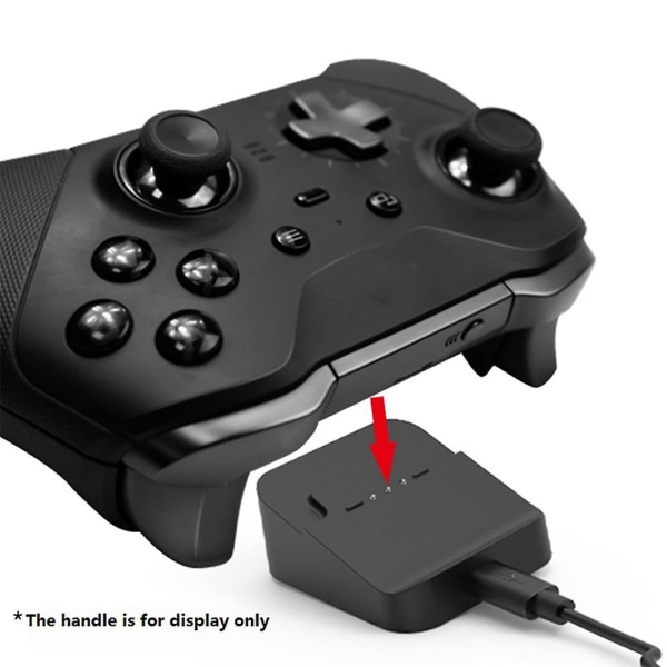 Trådløs USB-opladningsbase til en Elite 2-spilcontroller håndtag oplader dobbelt gamepad opladning