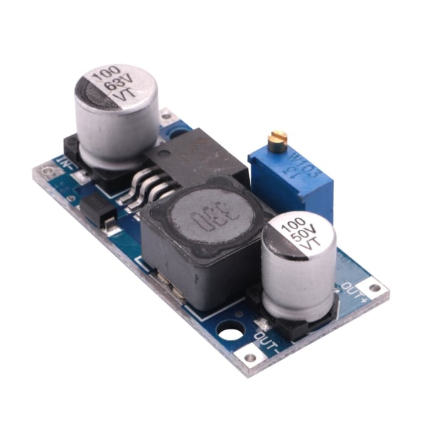 4x 48V Justerbar Spänningsreducerande Modul, DC-DC, LM2596HV Ingång, 4.5-60V Modul