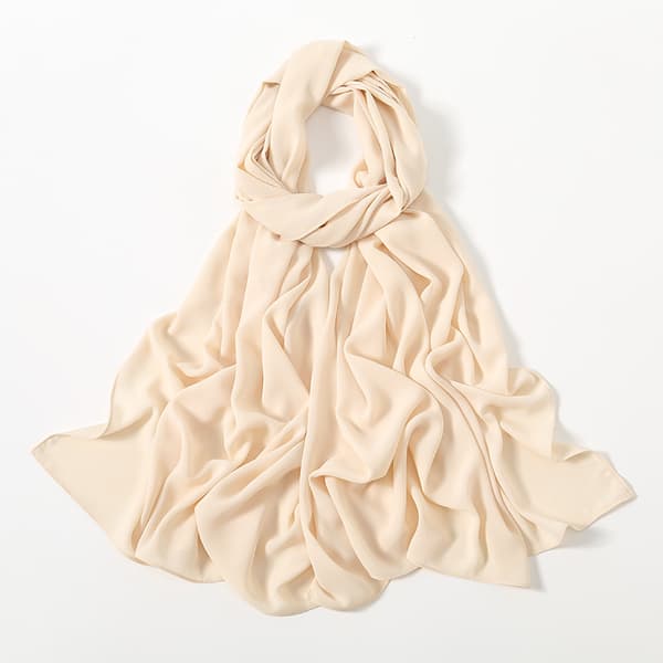 Sjal i chiffon for kvinner, hodeplagg for kvinner, hodeplagg, sjal til bryllup, passer til kveldskjole