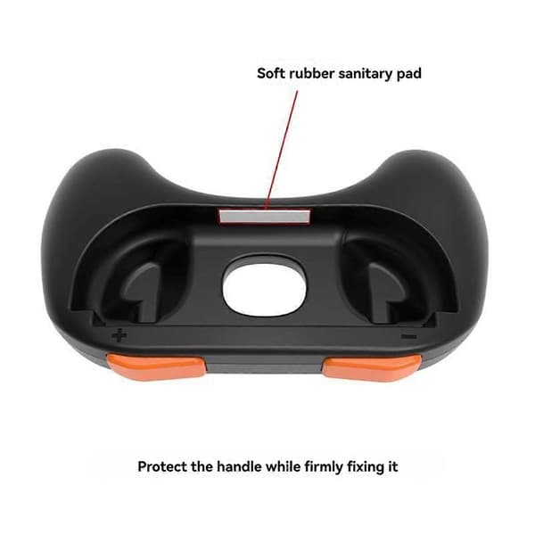 2 STK Håndgreb Etui til Switch 2 Controller Gamepad Håndtag Håndgreb Spilhåndtag Håndgreb Etui