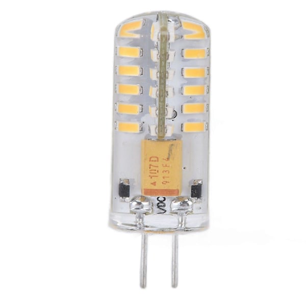 6 stk LED Pære Nem Installation Lys Transmission Ensartet Lysudgang Farve Pære til Fest Hjem 12V Varmt Hvid