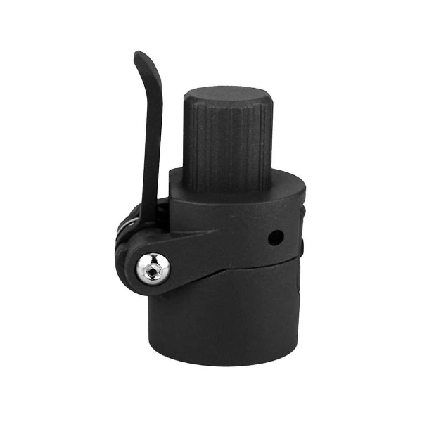 Sammenleggbar stangbase - låseskrue krok metallkobling - kompatibel med M365 elektrisk scooter (svart)